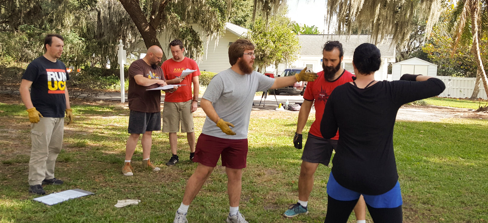 Trainers, New Members, teaching basic unarmed stage combat
